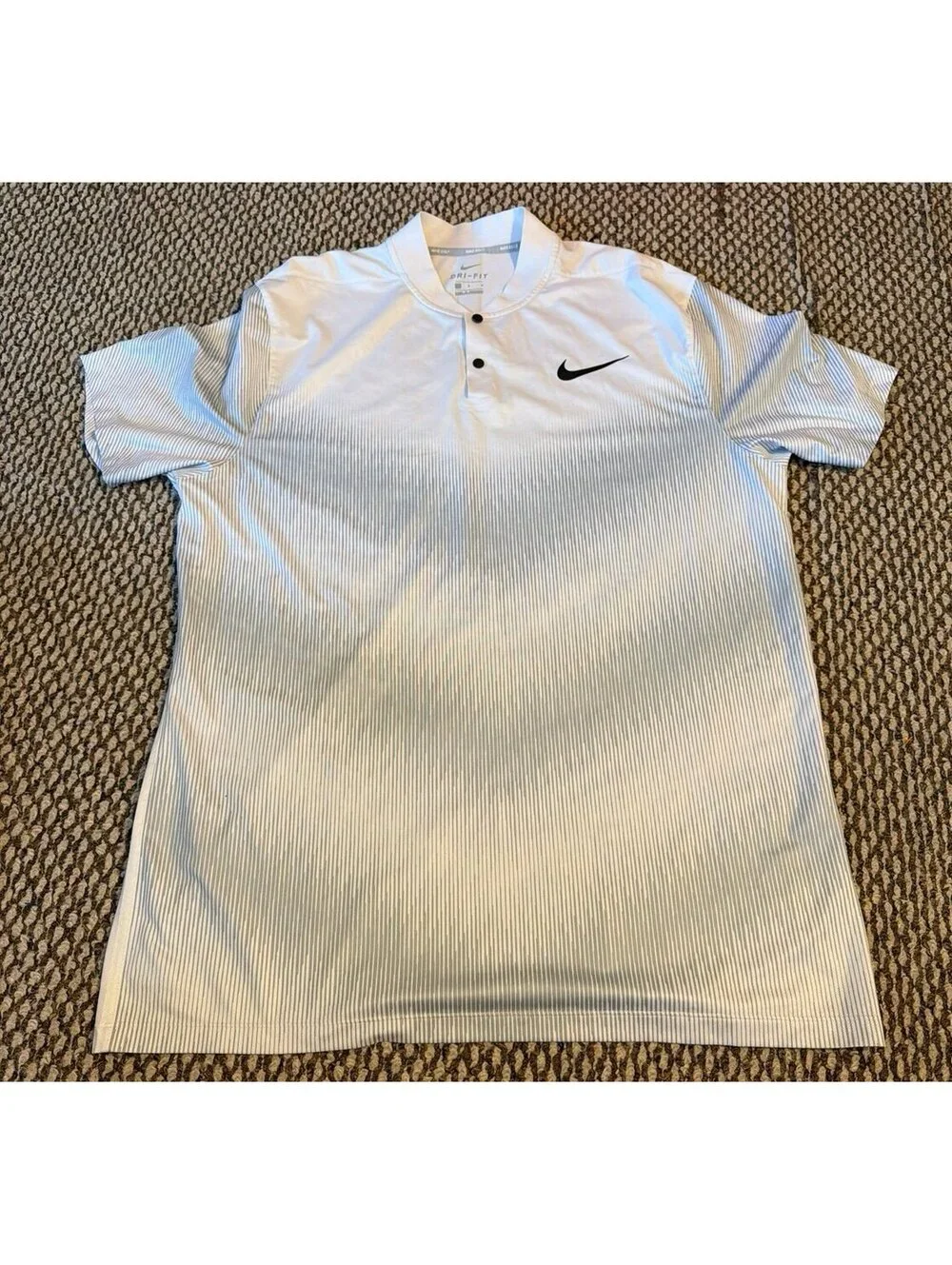 Nike Golf Tiger Woods Snap Polos Bundle of 7 Men’s Large.